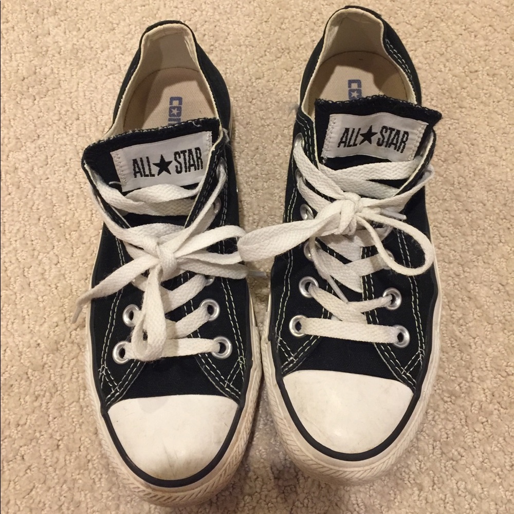 👟 black converse 👟